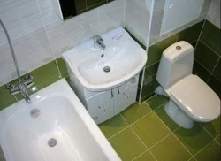 Bathroom renovation in Khrushchev photo 3 sq m