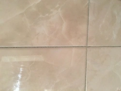 Bathroom grout color photo
