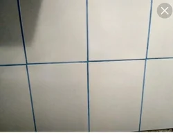 Bathroom grout color photo