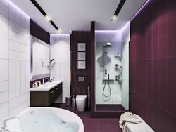 3 rəngdə hamam dizaynı
