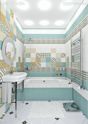 Bath design in 3 colors