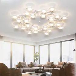 LED chandeliers ceiling photos in the living room