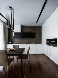 Mətbəx Dizaynı Qəhvəyi Laminat