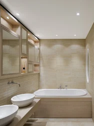Modern bathroom ceiling design