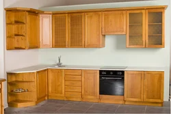 Wooden kitchen sets photo