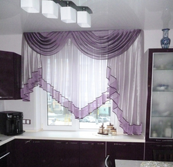 Tulle Design For The Kitchen In Two Colors