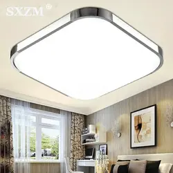 Ceiling lights for suspended ceilings in the bathroom photo