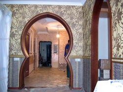 Пәтер фотосуретіндегі аркаларды әрлеуге арналған дизайн