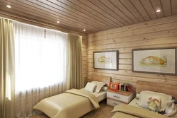 Wooden house bedroom ceiling design