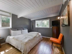 Wooden house bedroom ceiling design