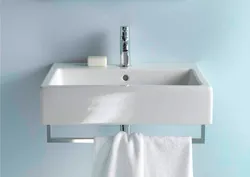 Wall mounted bathroom sink photo