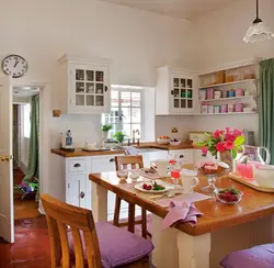 Cozy kitchen for home photo