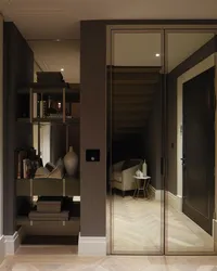 Wardrobe Door Design Photo With Mirror