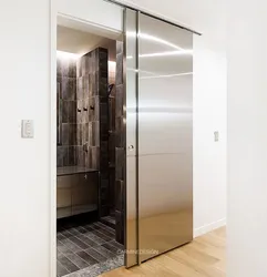 Wardrobe door design photo with mirror