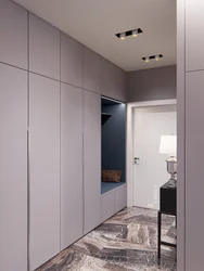 Cabinets in the hallway up to the ceiling photo design