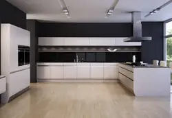 Белая Кухня Минимализм Дизайн