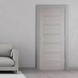 Doors light color in the interior of the apartment
