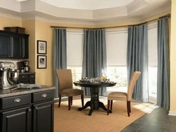 Curtains For The Kitchen For Two Windows Photo