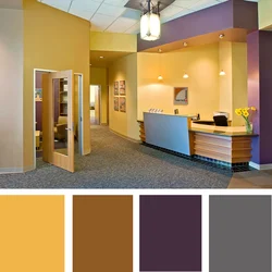 Paint palette for kitchen interior