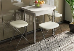 Mini tables for kitchen folding inexpensive photo