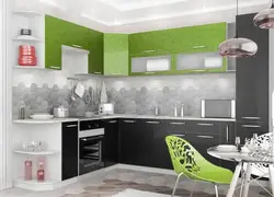 Oshxona ichki zaytun metall oq bilan
