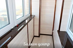 Лоджия стены панели фото