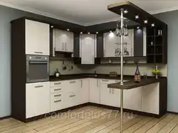 Акси андозаи ошхона сохташуда