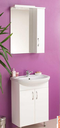 Sink with bathroom cabinet photo