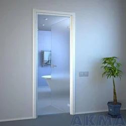 Şüşəli vanna otağı qapılarının fotoşəkili