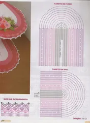 Photos And Diagrams Of Crochet Bath Mats
