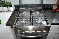 Как поставить газовую плиту на кухне фото