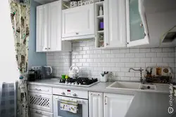 Tile design for kitchens in Khrushchev