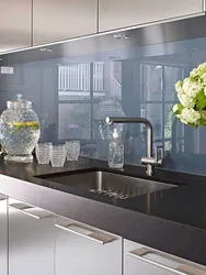 Tempered Glass Kitchen Photo