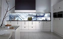 Tempered Glass Kitchen Photo