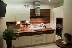 Kitchen design with box on the right