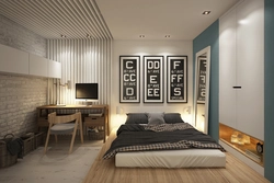 Design Bedroom Office 18 M