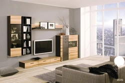 Wall dyatkovo photo in the living room