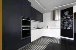 Акси Ошхона Бо Countertop Сиёҳ Ва Яхдон Сиёҳ