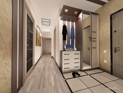 Hallway design drawing photo