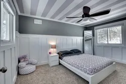 Bedroom ceiling panels photo