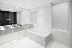 Gloss in the bathroom interior