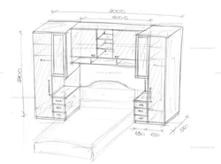 Bedroom drawing photo