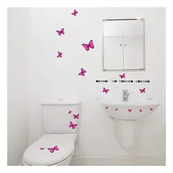 How to decorate bathroom walls photo