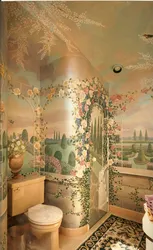 How to decorate bathroom walls photo
