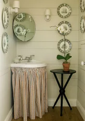 How to decorate bathroom walls photo