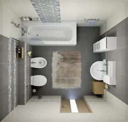 Bathroom design 180 by 180