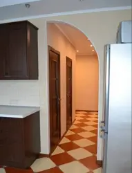 Koridordan Oshxona Fotosuratiga Eshik Bo'Lmasa