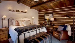 Rustic bedroom photo