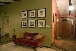 Olive hallway interior