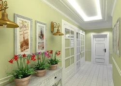 Olive hallway interior